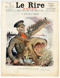 Couverture de « Le Rire Rouge », Satirique en couleurs - Charles Leandre