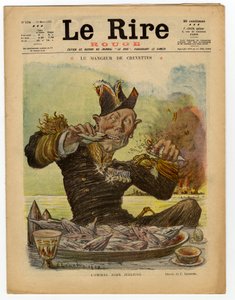 Couverture de Le Rire rouge, Satirique en Couleurs - Charles Leandre