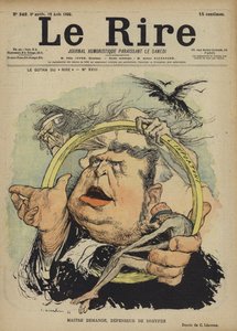 Edgar Demange, Illustration pour Le Rire - Charles Leandre