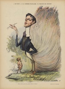 Francis de Croisset, dramaturge, romancier et librettiste français. Illustration pour Le Rire