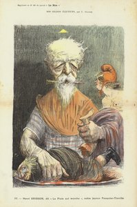Henri Brisson, homme politique français, illustration pour Le Rire