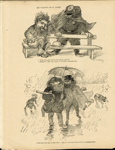 Illustration de Charles Léandre (1862-1934) dans Le Rire - Charles Leandre