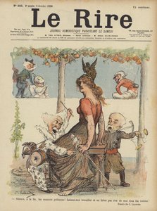 Illustration pour Le Rire - Charles Leandre