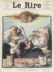 Illustration pour Le Rire - Charles Leandre