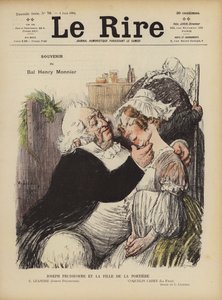Illustration pour Le Rire - Charles Leandre