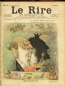 Illustration de Charles Leandre pour la couverture de Le Rire, No. 240 - Charles Leandre
