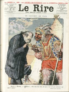 Illustration de Charles Leandre pour la couverture de Le Lire - Charles Leandre