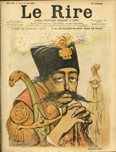 Illustration de Charles Leandre (1862-1934) pour la couverture de Le Rire - Charles Leandre