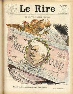 Illustration de Charles Léandre (1862-1934) pour la couverture de Le Rire - Charles Leandre