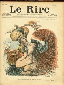 Illustration de Charles Léandre pour la couverture de Le Rire - Charles Leandre