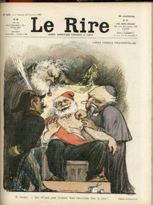 Illustration de Charles Leandre (1862-1934) pour la couverture de Le Rire, no. 415 - Charles Leandre