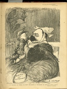 Illustration de Charles Leandre (1862-1934) dans Le Lire - Charles Leandre