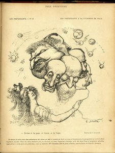 Illustration de Charles Léandre (1862-1934) dans Le Rire - Charles Leandre