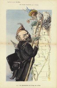 Léon Bourgeois, homme politique français, illustration pour Le Rire