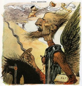 Paul Déroulède (1846-1914), écrivain français et activiste nationaliste, acteur important de l