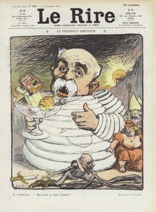 Président Bibendum. Illustration pour Le Rire