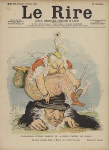 Reine Victoria, Illustration pour Le Rire