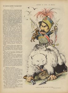 Satire sur la guerre russo-japonaise. Illustration pour Le Rire