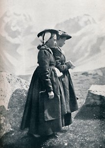 Deux femmes suisses, 1912 - Charles Lefebure