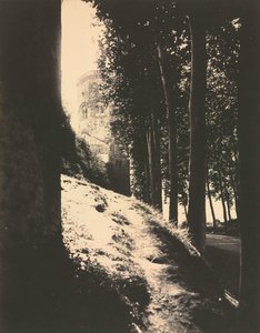 Autun, Tour des Ursulines, vers 1860