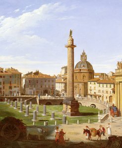 Vue du Forum de Trajan, Rome, 1821 - Charles Lock Eastlake