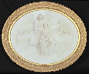 Une scène illustrant les lignes 979-995 de Comus de John Milton (1608-74)