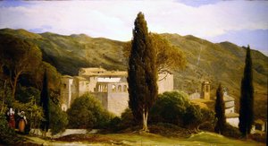 Vue panoramique près de Rome (détail) - Charles Lock Eastlake