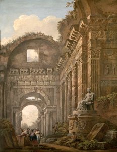 Ruines architecturales - Charles Louis Clerisseau