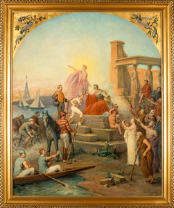 Allégorie des sports - Charles Louis Fredy de Coubertin