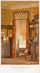 Salle du matin 1881, par Charles Louis Tiffany de C Harrisons Womans Handiwork in Modern Homes New York 1881 - Charles Louis Tiffany