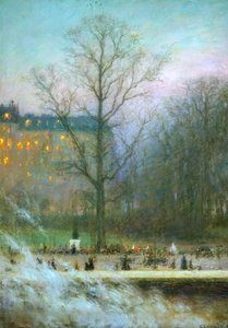 Jardins de Paris, 1920 - Charles Lucien Leandre