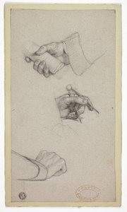 Étude de mains - Charles Lucy