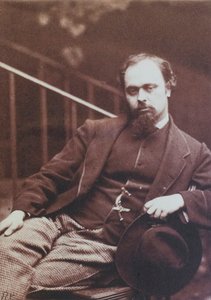 Dante Gabriel Rossetti, photographié par Lewis Carroll