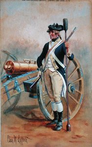 Artilleur, Artillerie de New York - Charles MacKubin Lefferts
