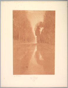 Suite de Paysages: Paysage, Planche 2, Remarque, Étoiles - Charles Marie Dulac