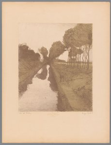 Deux promeneurs le long d