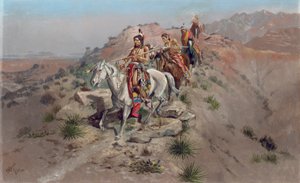 Sur le sentier de la guerre - Charles Marion Russell