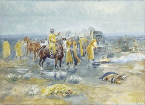 Matin pluvieux, 1904 - Charles Marion Russell