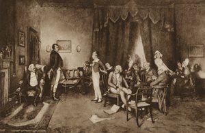 Rencontre de Robert Burns et Sir Walter Scott, Édimbourg