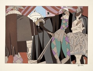 Comédie Italienne, de Sports & Divertissements, pub. 1914 - Charles Martin