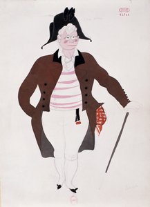 Costume pour le personnage de Bartolo du Barbier de Séville de Gioacchino Rossini