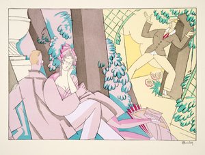 Flirt, de Sports & Divertissements, pub. 1914