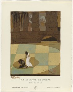 Gazette du Bon Ton, 1914 - No. 7 : La Légende de Joseph / Scène du IIe acte