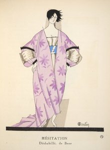 Hésitation de la Gazette de Bon Ton, pub. 1920 - Charles Martin