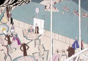 Courses de chevaux, c.1920
