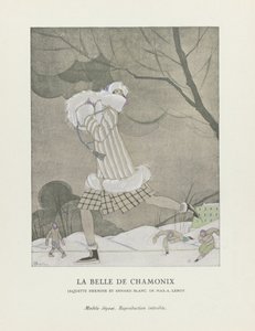La Belle de Chamonix, pub. 1924 - Charles Martin