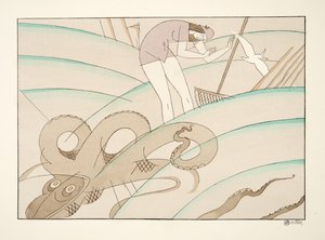 La Pieuvre, de Sports & Divertissements, pub. 1914 - Charles Martin