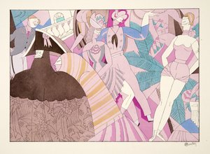 Le Carnaval, de Sports & Divertissements, pub. 1914 - Charles Martin