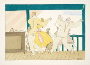 Le Tango, de Sports & Divertissements, pub. 1914 - Charles Martin