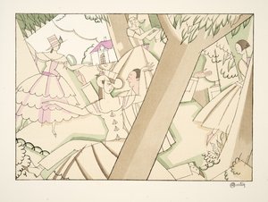 Les Quatre Coins, de Sports & Divertissements, pub. 1914 - Charles Martin